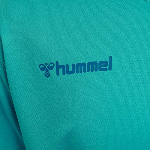 hummel HmlAuthentic Poly Jersey L/S Camiseta, Hombre, Bluebird, Small