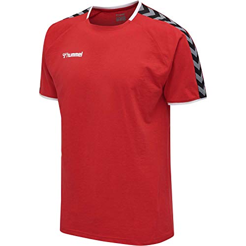 hummel Hmlauthentic Training tee Camiseta, Hombre, Color Rojo, XX-Large