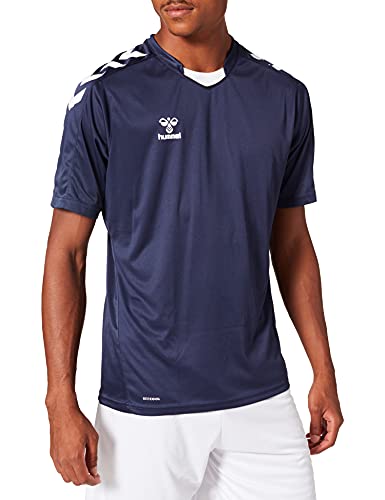 hummel hmlCORE XK Poly Jersey S/S Camiseta, Marine, XX-Large para Hombre