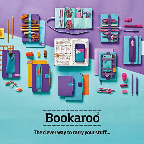 IF Bookaroo Tool Belt Stationery Organiser Pen-Holder Stationery Holder Notebook Strap, Turquoise