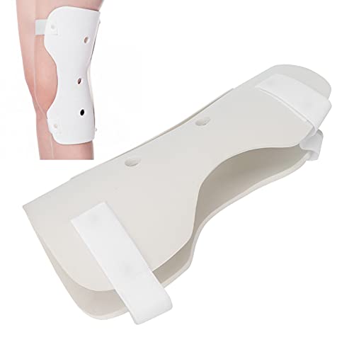 Inmovilizador De Rodilla Soporte De Rodilla Transpirable Para Hombres Y Mujeres Soporte De Pierna Recta De Espuma Ligera Férula De Rodilla Para Aliviar El Dolor En Las(Pierna izquierda)