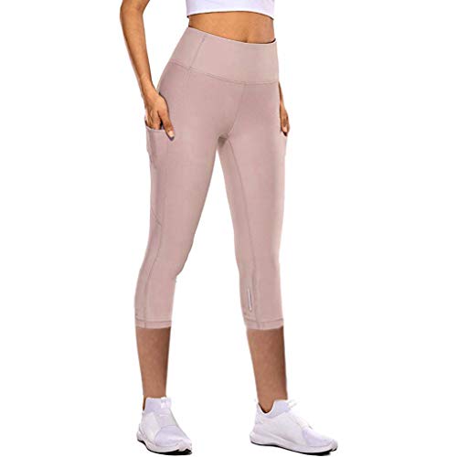 Innerternet Leggings de deporte para mujer, cintura media, pantalones de jogging, pantalones de yoga, pantalones de entrenamiento, slim fit activo, leggings elásticos, de secado rápido, G, M