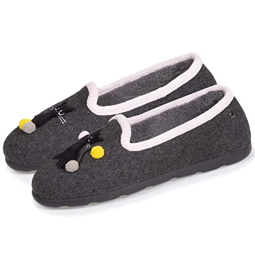 ISOTONER Zapatillas de casa Slippers Mujer Bombas