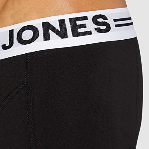 JACK & JONES JACSENSE TRUNKS NOOS, Bóxer Hombre, Negro (Black), X-Large