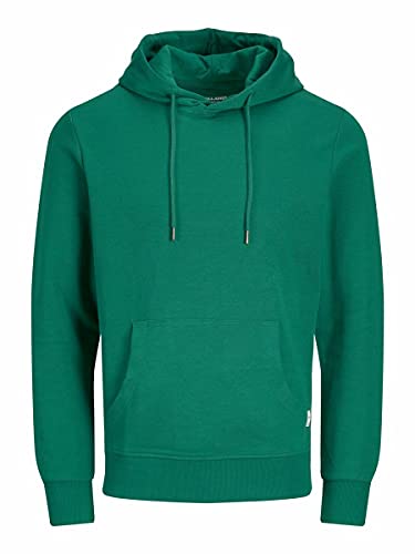 JACK & JONES Jjebasic Noos - Sudadera con Capucha, Hombre, Verde, XL