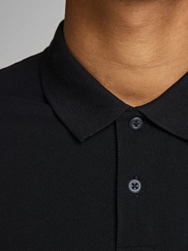 JACK & JONES Jjebasic Polo SS Noos, Negro (Black), XL para Hombre