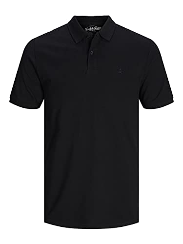 JACK & JONES Jjebasic Polo SS Noos, Negro (Black), XL para Hombre