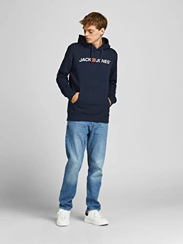 Jack & Jones JJECORP Old Logo Sweat Hood 2PK MP Sudadera, Black_a, S para Hombre