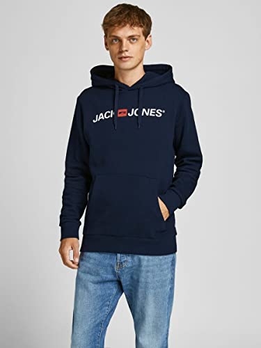 Jack & Jones JJECORP Old Logo Sweat Hood 2PK MP Sudadera, Black_a, S para Hombre