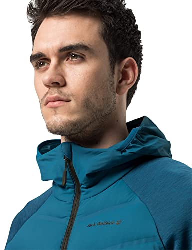 Jack Wolfskin Chaqueta Tasman para hombre, azul cobalto, XXL