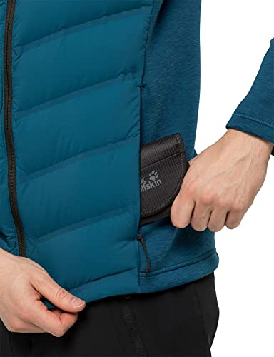 Jack Wolfskin Chaqueta Tasman para hombre, azul cobalto, XXL