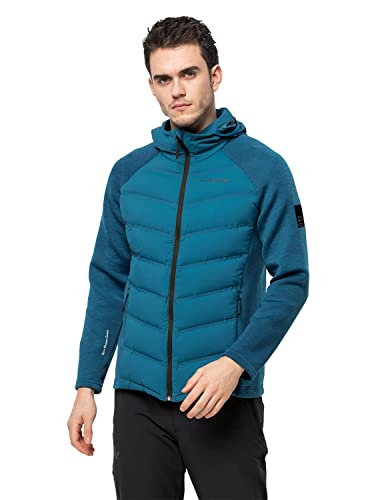 Jack Wolfskin Chaqueta Tasman para hombre, azul cobalto, XXL