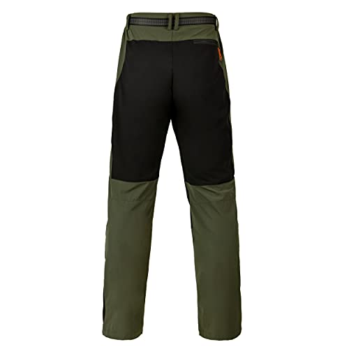 JEPOZRA Pantalones MontañA Hombre Impermeable Transpirable Secado RáPido Pantalones Trekking Funcionales Pant Largo PantalóN Largo De MontañA Prueba Viento Pantalones Deportivos