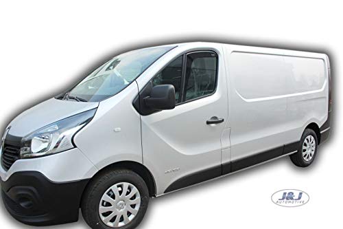 J&J AUTOMOTIVE Derivabrisas para RENAULT Trafic 2 puerta 2014-2020 2 piezas