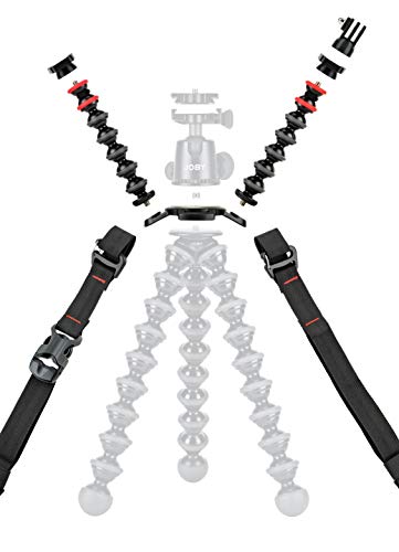 JOBY Gorillapod 3K Upgrade Rig, Accesorio para Trípode, GoPro, Cámaras, Iluminación, Micrófono, Proyector, JB01523