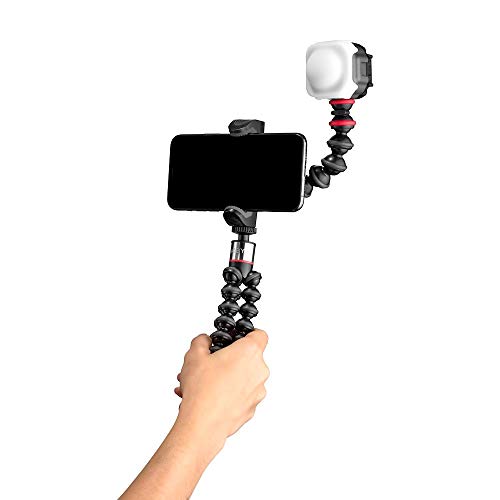 JOBY GorillaPod Arm Smart, Accesorio de Smartphone para Trípodes con Brazo GorillaPod y Soporte Rápido, Compatible con GripTight Smart, Ligero, para la Creación de Contenidos, Vlogging, Videos, Fotos