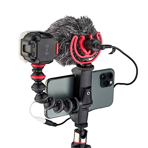 JOBY GorillaPod Arm Smart, Accesorio de Smartphone para Trípodes con Brazo GorillaPod y Soporte Rápido, Compatible con GripTight Smart, Ligero, para la Creación de Contenidos, Vlogging, Videos, Fotos