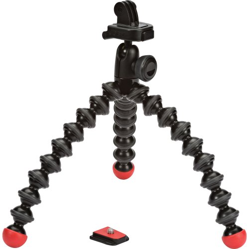 Joby GorillaPod JB01300-BWW - Trípode de Acción, Mini Flexible con Adaptador para GoPro, 360 y otras Cámaras de Acción, Peso hasta 500 g