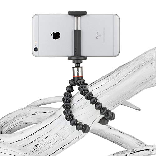 JOBY GripTight One GP Stand - Soporte Universal y trípode GorillaPod Flexible para Smartphone e iPhone, Mini Tripode, Tripode para Movil Flexible, JB01491-0WW