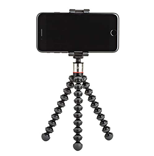 JOBY GripTight One GP Stand - Soporte Universal y trípode GorillaPod Flexible para Smartphone e iPhone, Mini Tripode, Tripode para Movil Flexible, JB01491-0WW