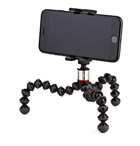 JOBY GripTight One GP Stand - Soporte Universal y trípode GorillaPod Flexible para Smartphone e iPhone, Mini Tripode, Tripode para Movil Flexible, JB01491-0WW