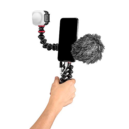 JOBY GripTight Smart, Soporte de Bolsillo para Smartphone, Combinable con GorillaPod y Trípodes, Accesorios para Smartphone para la Creación de Contenidos, Vlogging, Videos y Selfies