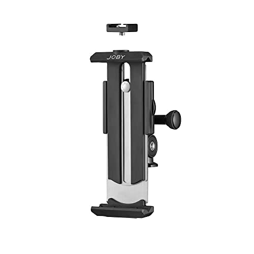 JOBY GripTight Tablet Pro 2, Soporte para Tabletas, para Trabajar de Forma Inteligente, Ver Vídeos, Videollamadas, Accesorios de Oficina, Creación de Fotos y Vídeos, Tablets hasta 23,5 cm de Ancho