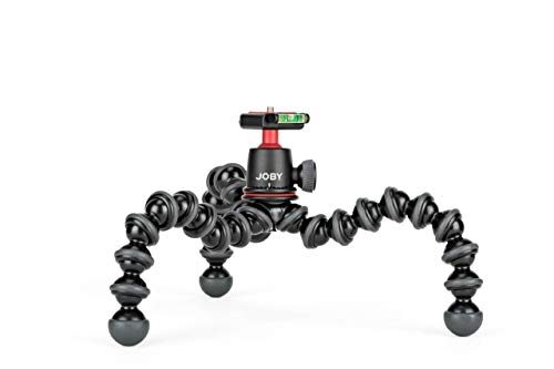 JOBY JB01507 GorillaPod Kit 3K - Trípode Flexible Ligero con Rótula para Cámaras DSLR y CSC/Sin Espejo, Peso hasta 3 kg