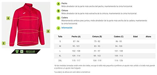 Joma Elite VII Cortavientos, Hombre, Rojo, L