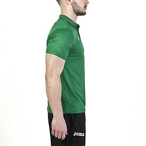 Joma Hobby, Polo para Hombre, Verde (450), XL