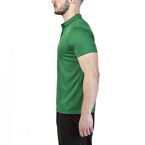 Joma Hobby, Polo para Hombre, Verde (450), XL