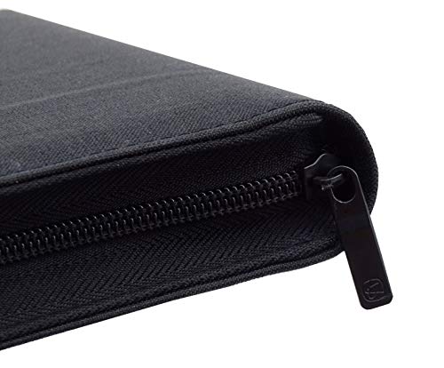 KACO Estuche para Bolígrafo Estuche para Bolígrafo Estuche para Bolígrafo Estilo Empresarial para 10 Bolígrafos Negro Impermeable