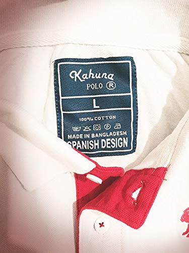 Kahuna Store- Polos Surf/Skate/Snow Monkey (XL, Blanco)