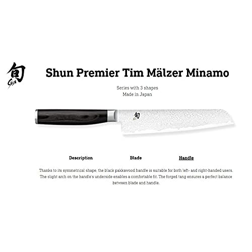 Kai Shun Premier Tim Mälzer Minamo Cuchillo Multiusos, Acero Inoxidable, Multicolor, 1 x 1 x 1 cm