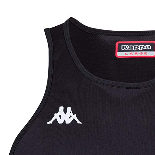 Kappa Fanto Top Running, Hombre, Negro, XL