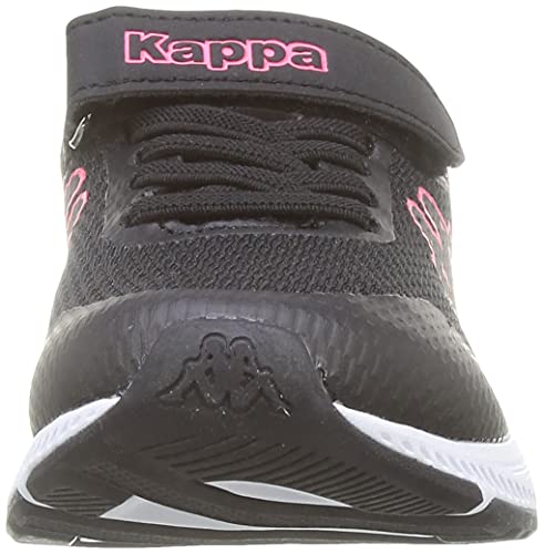 Kappa Faster EV, Zapatillas Deportivas, Negro/Rosa, 32 EU