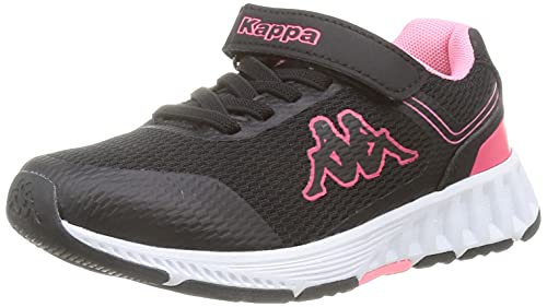 Kappa Faster EV, Zapatillas Deportivas, Negro/Rosa, 32 EU