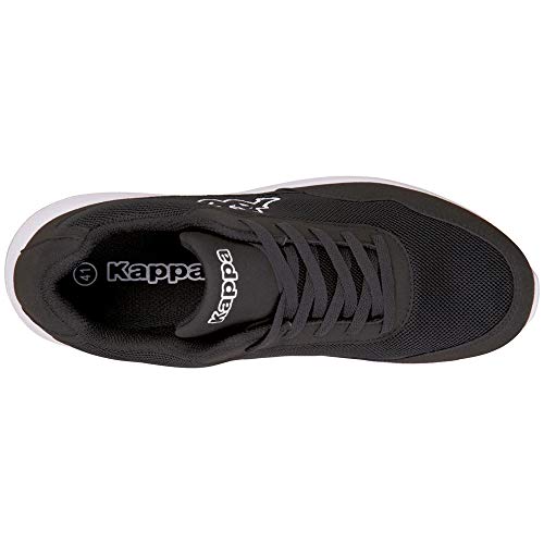 Kappa Follow, Zapatillas Hombre, Negro (Black/White 1110), 39 EU