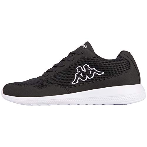 Kappa Follow, Zapatillas Hombre, Negro (Black/White 1110), 39 EU