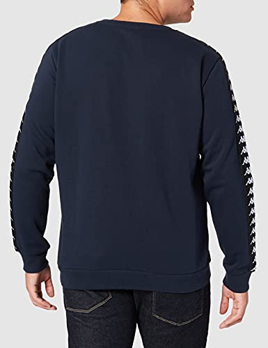 Kappa Jerg Sudadera, Azul Marino, Extra-Large para Hombre