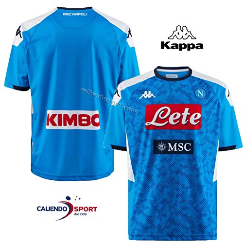 Kappa Maglia Replica Home 2019/2020 Camiseta de Juego, Hombre, Azul, XL