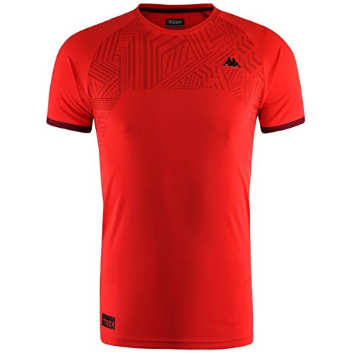 Kappa Swan Camiseta, Hombre, Rojo, S