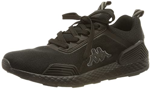 Kappa Tyke Unisex, Zapatillas para Correr de Carretera Adulto, 1111 Black, 40 EU