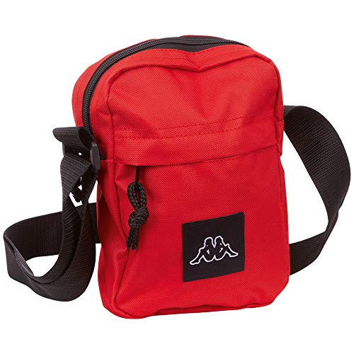 Kappa Vondo 707158-552 - Bolso bandolera unisex (talla única, Reino Unido), color rojo y negro