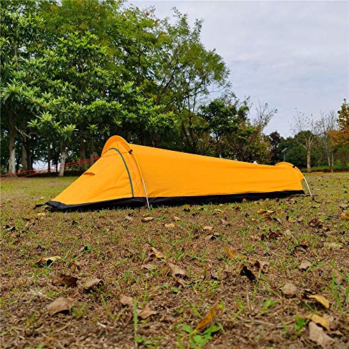 Katigan Tienda Vivac Ultraligera Tienda Vivac para Mochileros para una Sola Persona Saco Vivac Impermeable para Viajes de Supervivencia para Acampar Al Aire Libre