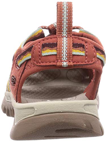 KEEN Whisper Sandalias para Mujer, Naranja (redwood), 41 EU