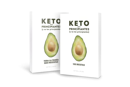 Keto con Laura | Libro Keto para principiantes | Formato 2 libros | Teoría + 100 recetas | Tipos de Keto | Recetas dulces y saladas | Menús | Bajas en carbohidratos | Sin azúcar | En español