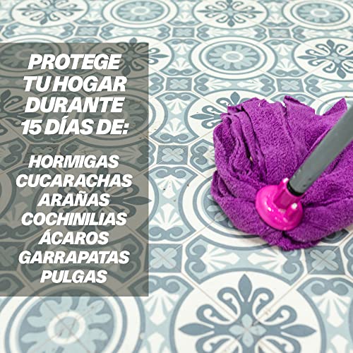 KH-7 Desic Insecticida Fregasuelos, Elimina y Protege tu hogar contra todo tipo de insectos rastreros, Con Aroma Lavanda - Paquete de 2 x 750ml (Total: 1.5 L)