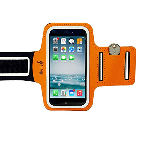 KHOMO APP-IPH-6S-ARMBAND-ORG-ES - Funda para teléfono móvil de 11,9 cm (4.7"), Color Naranja