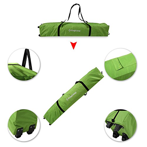 KingCamp Easy Up - Bebedero antioxidante Impermeable al Agua para Picnic, Acampada, Fiestas, Pesca al Aire Libre